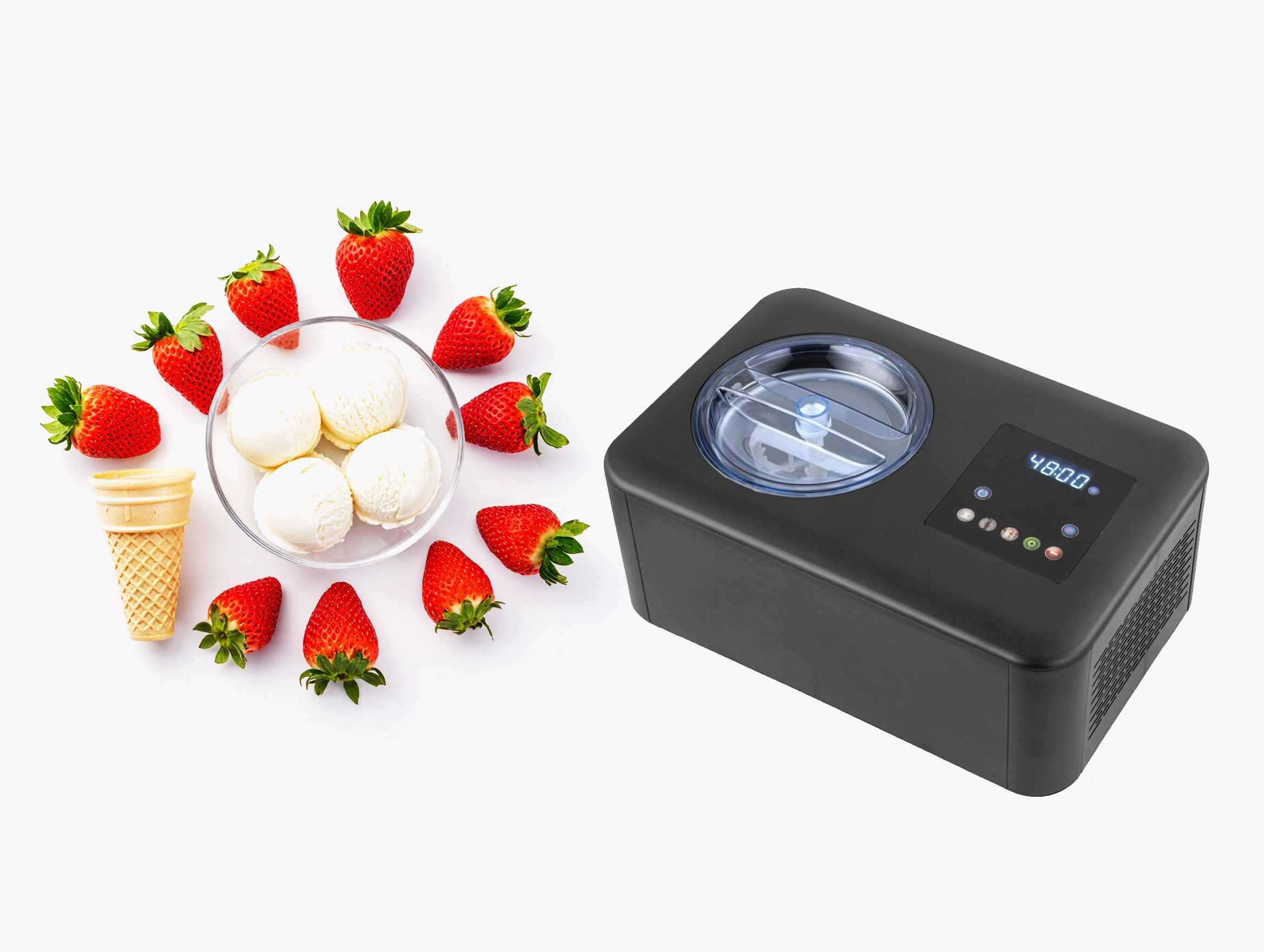 Icecool Ice Cream Maker Icm 12a 2