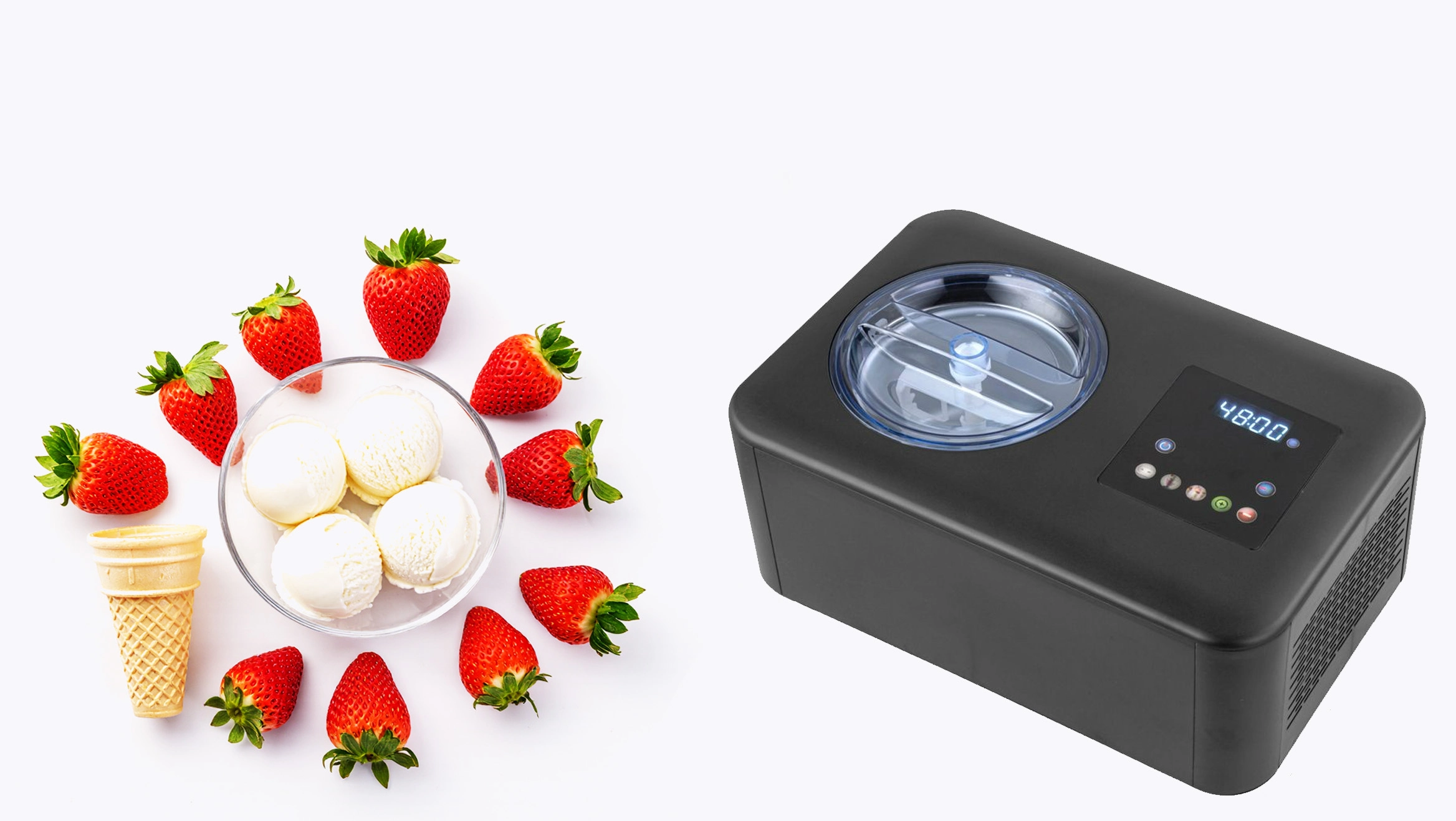 Icecool Ice Cream Maker Icm 12a 3